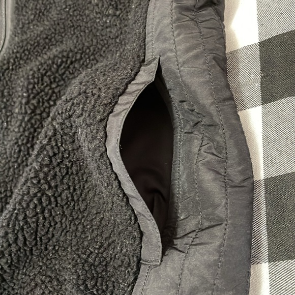 L-RL Lauren Active Ralph Lauren Deep Fleece Full Zip Jacket Size Large Black - Picture 8 of 9